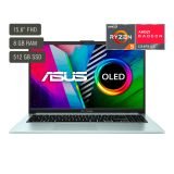 Notebook Asus Vivobook 15,6'' Oled Ryzen 5 8gb 512gb W111