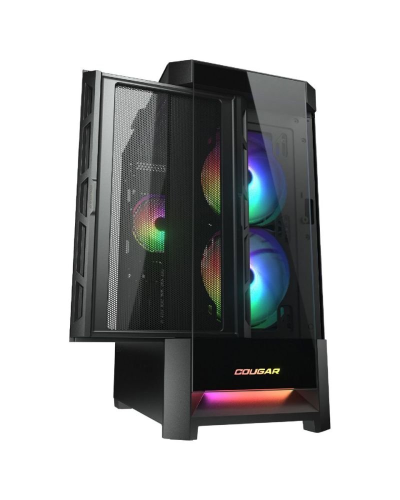 Gabinete Cougar Duoface RGB Black