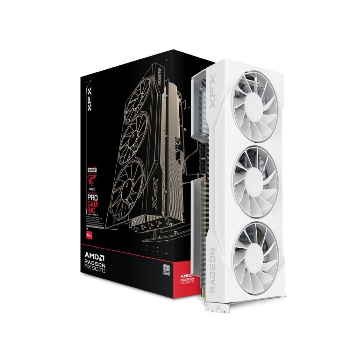 RX 9070 16GB XFX SWIFT TRIPLE