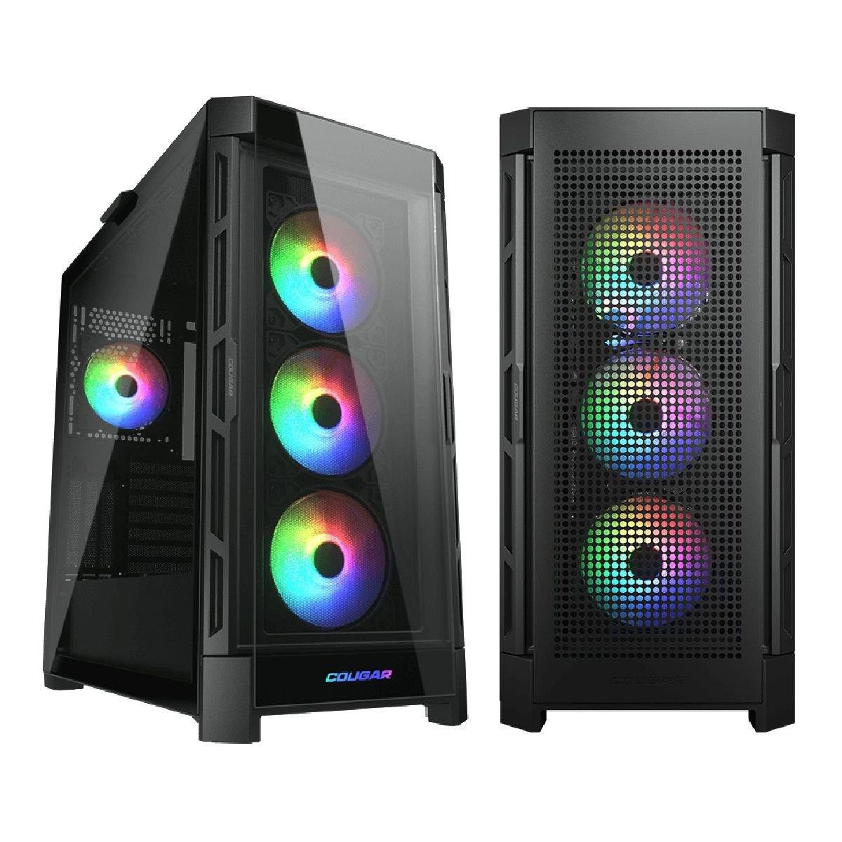 GABINETE COUGAR DUOFACE PRO RGB BLACK
