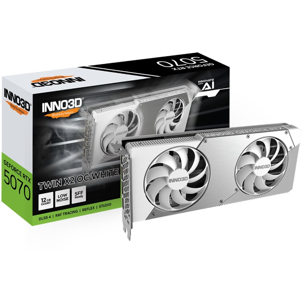 RTX 5070 12GB INNO3D TWIN X2 OC WHITE