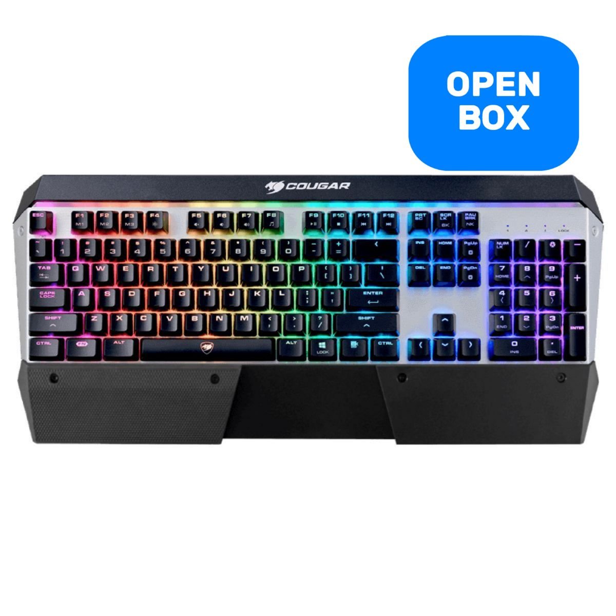 TECLADO MECÁNICO COUGAR ATTACK X3 RGB ESPAÑOL CHERRY MX BROWN