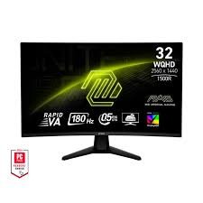 MONITOR MSI MAG 32CQ6F 31.5″ QHD CURVO 180HZ 0.5MS