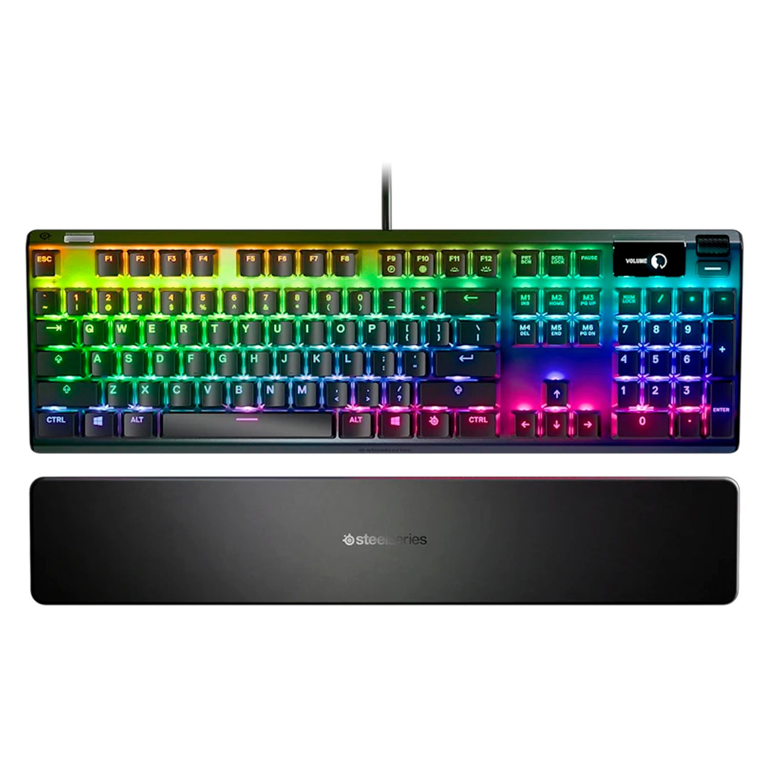 TECLADO STEELSERIES APEX 7 MECÁNICO RED SWITCH OLED